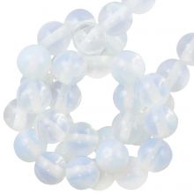 Opalite Beads (6 mm) 62 pcs