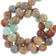 Aqua Terra Jasper Beads (4 mm) 90 pcs