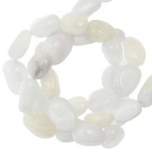 Moonstone Beads (8 - 12 x 6 - 8 mm) 42 pcs
