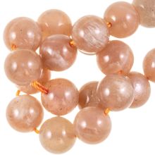 Sunstone Beads (8 mm) 23 pcs