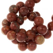 Brecciated Jasper Beads (10 mm) 40 pcs