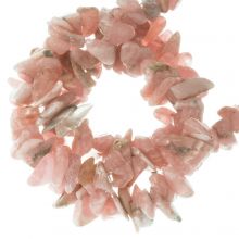 Rhodochrosite Chip Beads (3 - 5 mm) 200 pcs