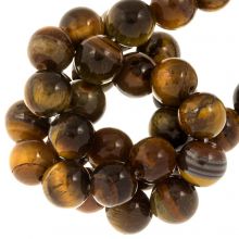 Tiger Eye Beads (10 mm) 36 pcs