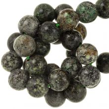African Turquoise Beads (10 mm) 39 pcs