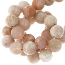 Sunstone Beads Frosted (10 mm) 39 pcs