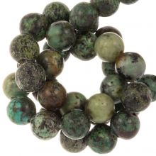 African Turquoise Beads (6 mm) 60 pcs