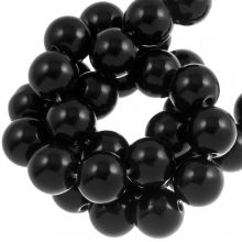 Black Stone Beads (12 mm) 32 pcs