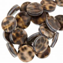 Shell Beads (15 x 5 mm) Tiger Cowrie (27 pcs)