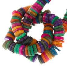 Shell Beads (8 x 2 mm) Mix Color (200 pcs)