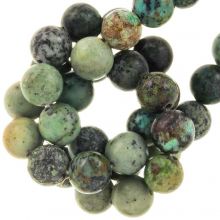 African Turquoise Beads (4 mm) 95 pcs