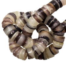 Shell Beads (5 x 1 mm) Hammer Shell (165 pcs)