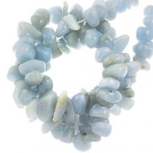 Angelite Chip Beads (4.5 - 10.5 mm) 300 pcs