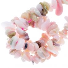 Pink Opal Chip Beads (5 - 11.5 mm) 170 pcs