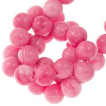 Shell Beads (8 mm) Candy Pink (49 pcs)
