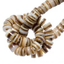 Shell Beads (3 x 0.9 mm) Voluta Shell (150 pcs)