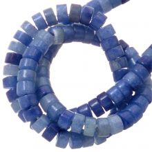 Blue Aventurine Beads (4 x 2.5 mm) 150 pcs