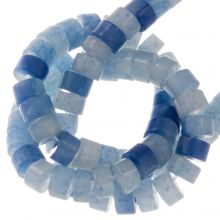 Blue Aventurine Beads (4 x 2.5 mm) 150 pcs