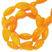Shell Beads (11 x 5 mm) Orange (40 pcs)