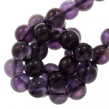 Amethyst Beads (8 mm) 24 pcs