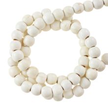 Turquoise Beads (4 mm) Creamy White (108 pcs)