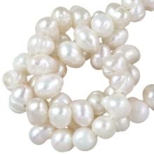 Freshwater Pearls (3.5 - 5 x 4.5 - 6 x 4 - 5 mm) White (70 pcs)