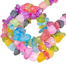 Quartz Crackle Chip Beads (5 - 8 mm) 200 pcs