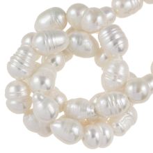 Freshwater Pearls (9 - 11 x 7 - 8 mm) White (36 pcs)