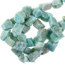Amazonite Beads (4 - 11 x 4.5 - 14.5 x 4.5 - 14.5 mm) 45 pcs