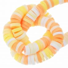 Polymer Clay Beads (4 x 1 mm) Mix Color Apricot Cream (300 pcs)