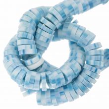 Polymer Clay Beads (4 x 1 mm) Mix Color Corydalis Blue (300 pcs)