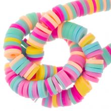Polymer Clay Beads (6 x 1 mm) Mix Color Joy (300 pcs)