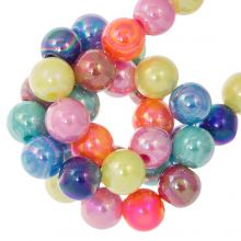 Acrylic Beads (8 mm) Mix Color AB (100 pcs)