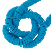 Polymer Clay Beads (4 x 1 mm) Azure Blue (350 pcs)