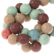Acrylic Beads (10 mm) Mix Color (45 pcs)