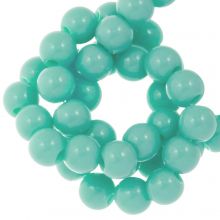 Acrylic Beads (6 mm) Aquamarine (100 pcs)
