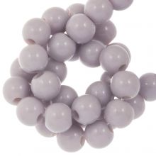 Acrylic Beads (6 mm) Pastel Lilac (100 pcs)