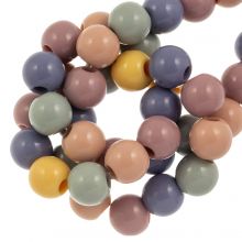 Acrylic Beads (10 mm) Mix Color (50 pcs)
