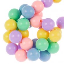 Acrylic Beads (16 mm) Mix Color (25 pcs)