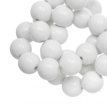 Acrylic Beads (10 mm) Super White (45 pcs)
