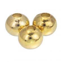 Metal Beads (8 mm) Gold (25 pcs)