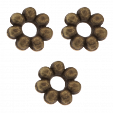 Metal Beads (4 mm) Bronze (40 pcs) 