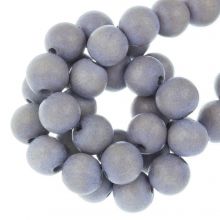 Wooden Beads Vintage Look (12 mm) Stone Blue (70 pcs)
