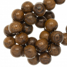 Wooden Beads (6 mm) Robles (75 pcs)