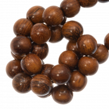 natural wooden round beads 10 mm