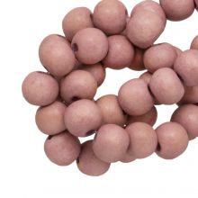 Wooden Beads Vintage Look (6 mm) Baby Blush (140 pcs)