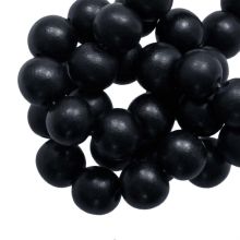 Wooden Beads Intense Look (20 mm) Night Sky Black (20 pcs)