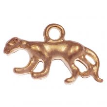 Charm Panther (11 x 18 x 3 mm) Gold (25 pcs)