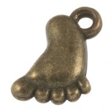 Charm Foot (13 x 9 mm) Bronze (25 pcs)