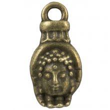 Charm Buddha (18 x 8 mm) Bronze (25 pcs)