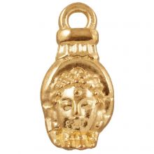 Charm Buddha (18.5 x 8.5 x 5 mm) Gold (25 pcs)